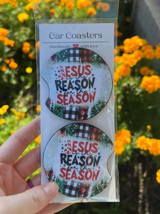 Car Coasters- choose your design. K's Krafty Barn