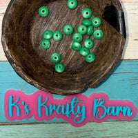 12mm Silicone Lentil spacers for beadable items-20pk K's Krafty Barn