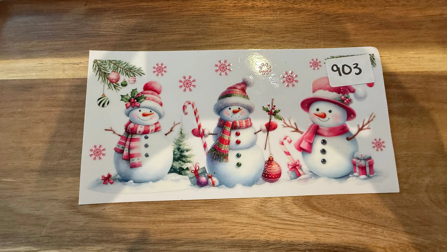 #903 Snowmen K's Krafty Barn