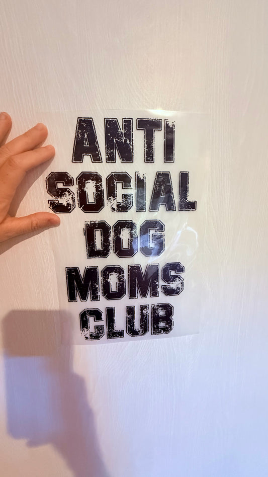 Anti-Social Dog Moms Club