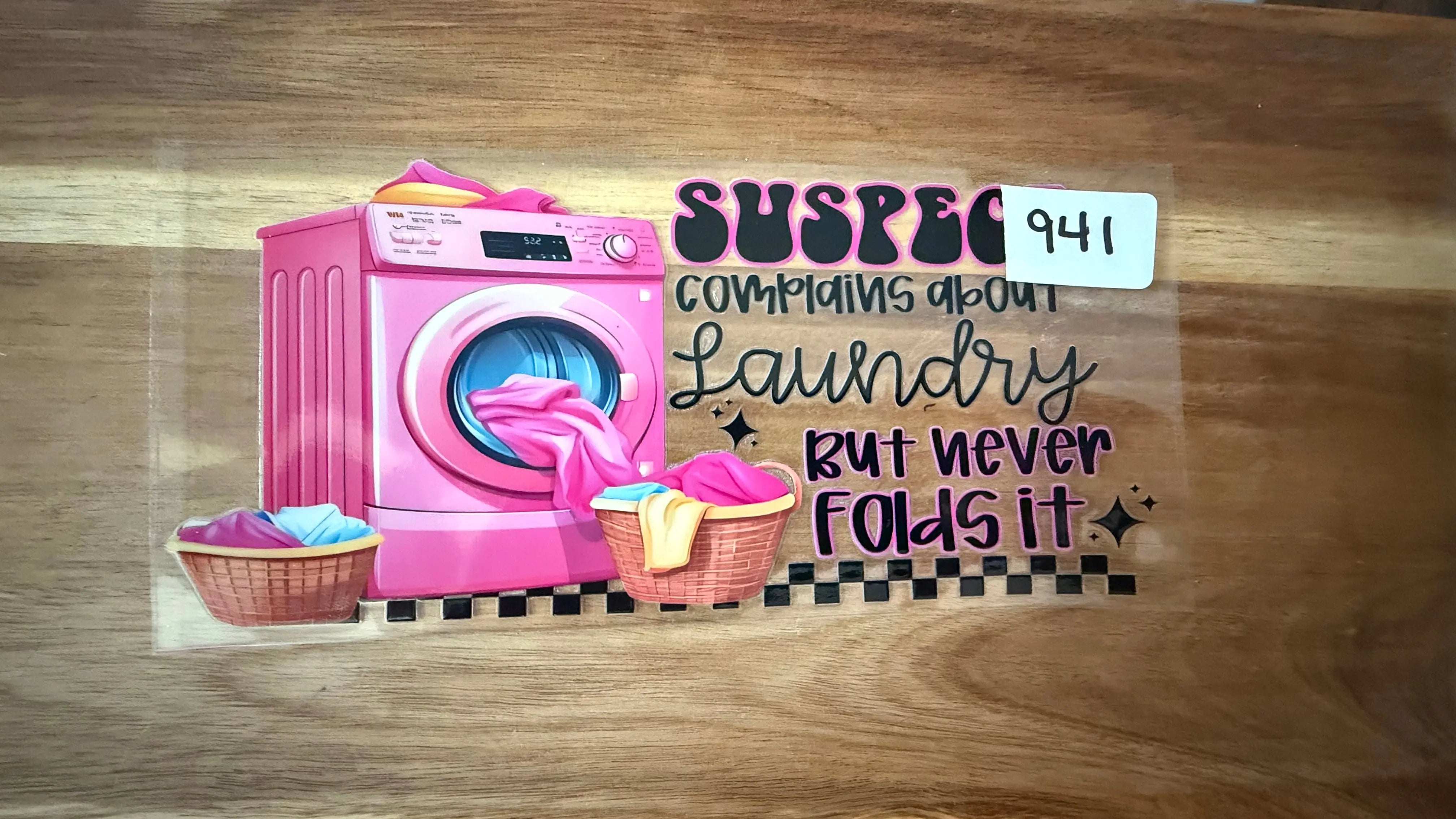 #941 Complains about laundry K's Krafty Barn