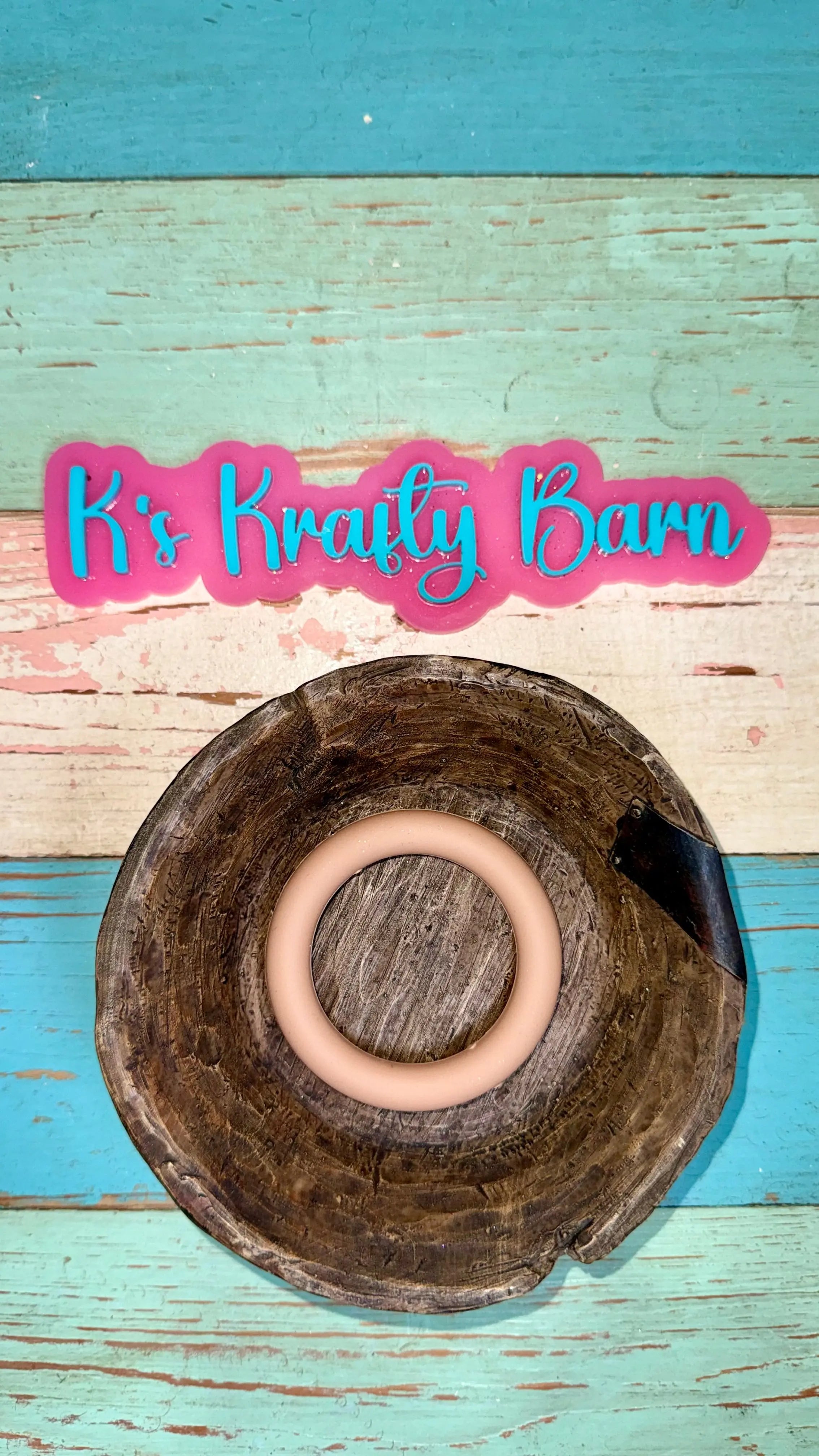 65mm Silicone Round Ring- solid colors K's Krafty Barn