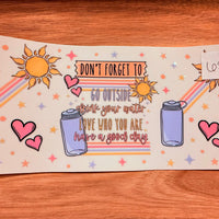#651 Don’t Forget To Go Outside K's Krafty Barn