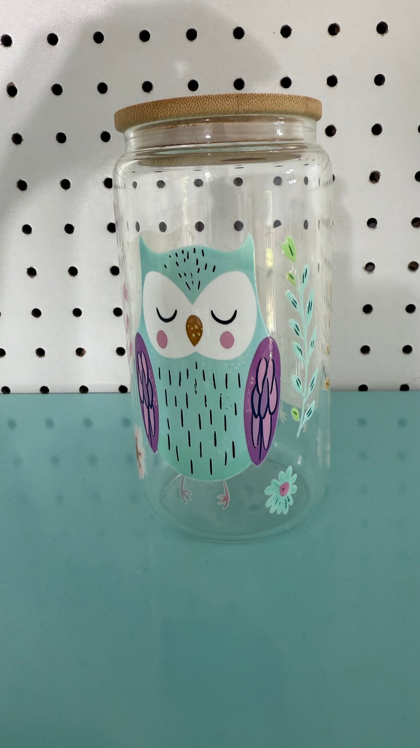 Owl 16oz Glass Libby