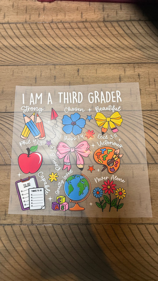 I am a Third Grader