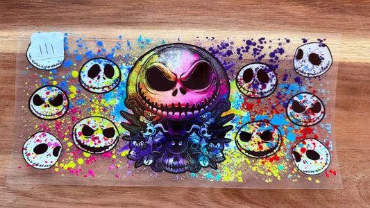 #111 Jack with paint splatter