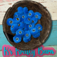 20mm Fluffy Spacers for beadable items-10 pack K's Krafty Barn