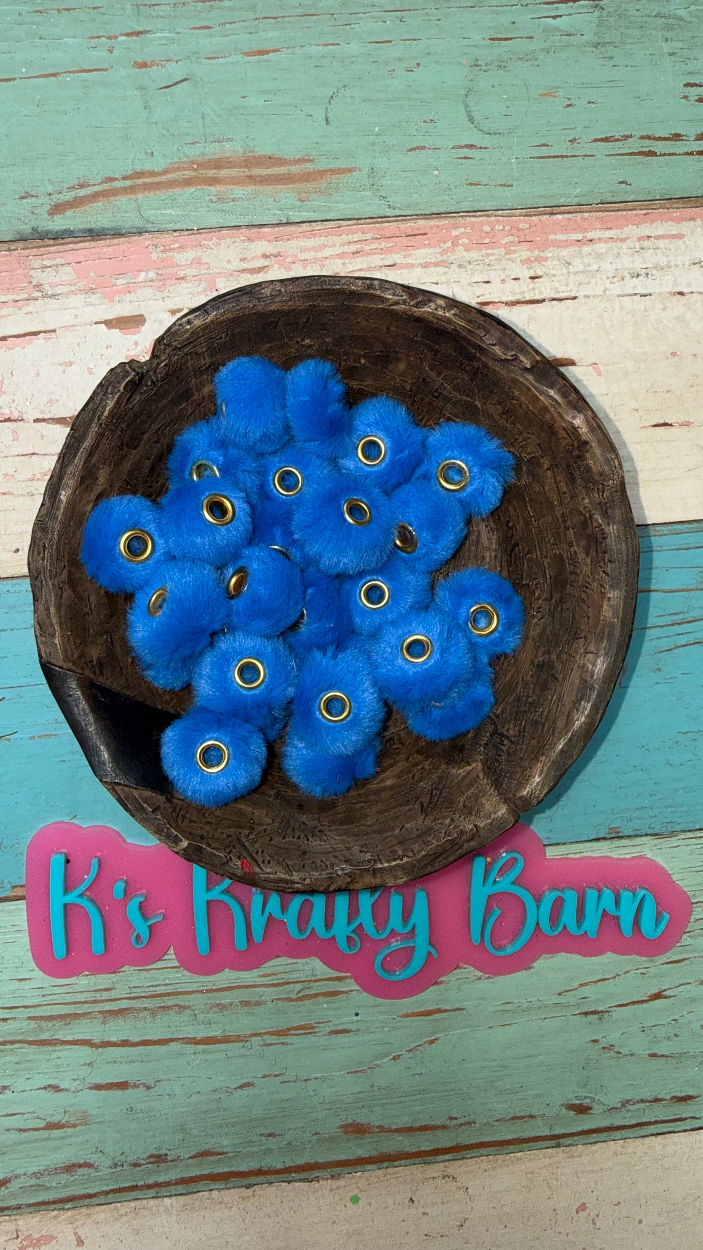 Wholesale 20mm Fluffy Spacers for beadable items