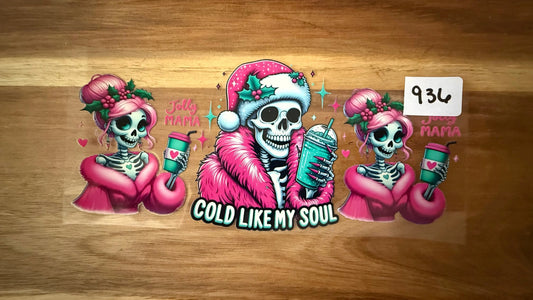 #936 Cold like my soul K's Krafty Barn