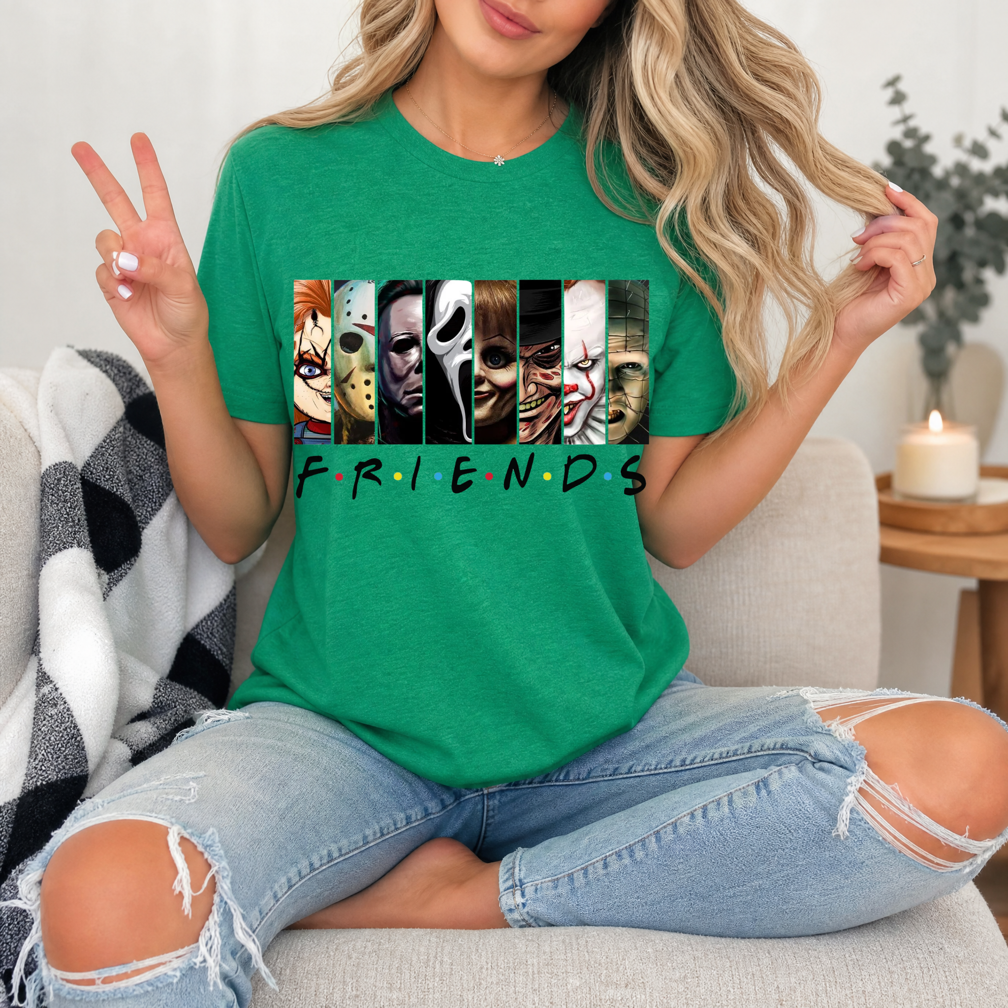 Horror Friends Premium Graphic Tee