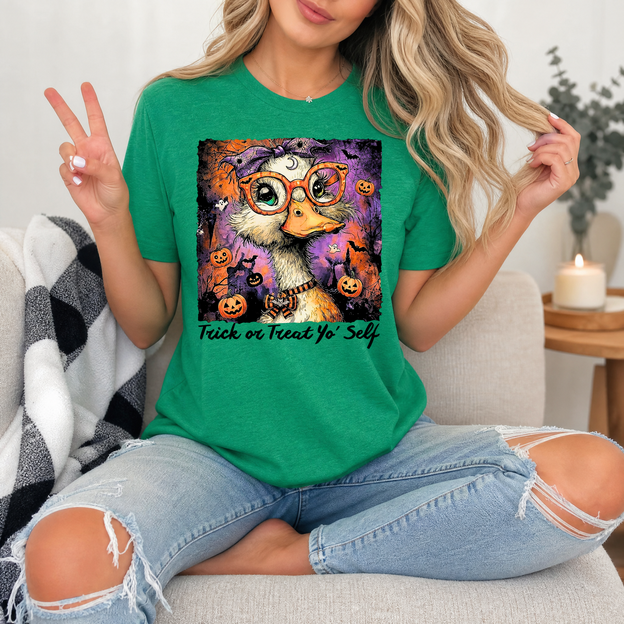 Trick or Treat Yo' Self Premium Graphic Tee