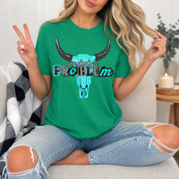 Somebody's Problem Longhorn Premium Graphic Tee