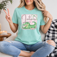 Precious Later Gator Girly Premium Graphic Tee