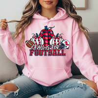 Ole Miss Fall Is for Football Pumpkin Graphic Hoodie