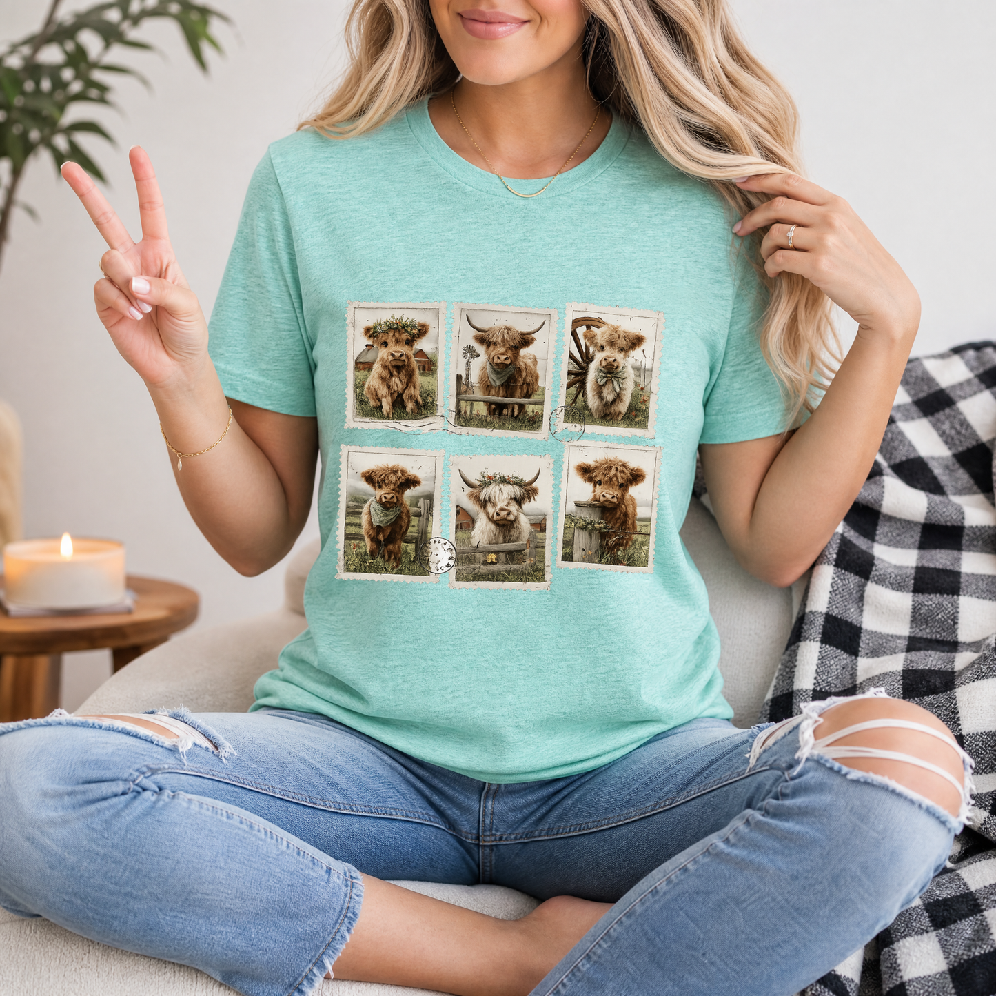 Highland Stamp Premium Graphic Tee