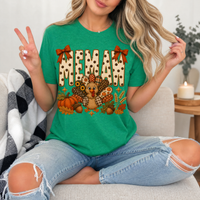 Memaw Thanksgiving Turkey & Bow Graphic Tee