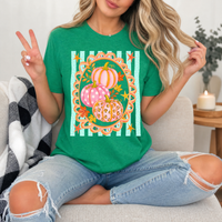 Autumn Pumpkin Glow Premium Graphic Tee