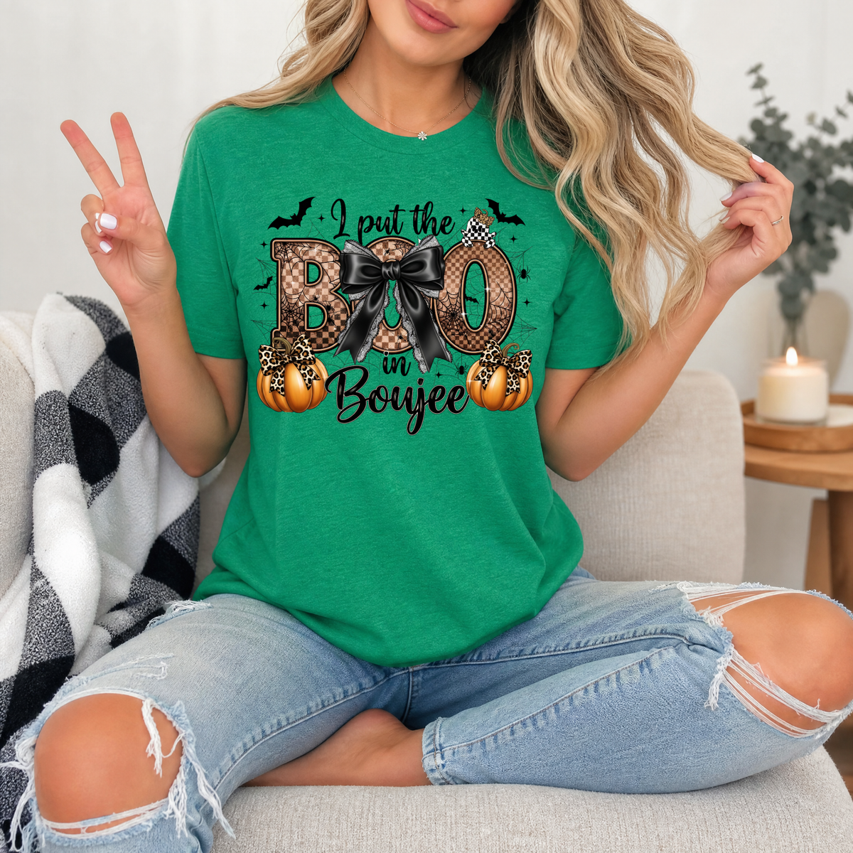 BOO in Boujee Premium Graphic Tee