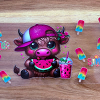 #29 Cow with popsicles K's Krafty Barn