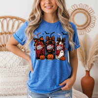 Dr P Halloween Bows & Ghost Graphic Tee