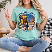 I Smell Snow Stars Hollow Winter Graphic Tee