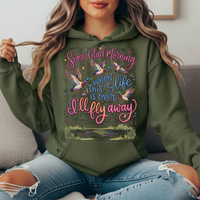 I'll Fly Away Duck Graphic Hoodie