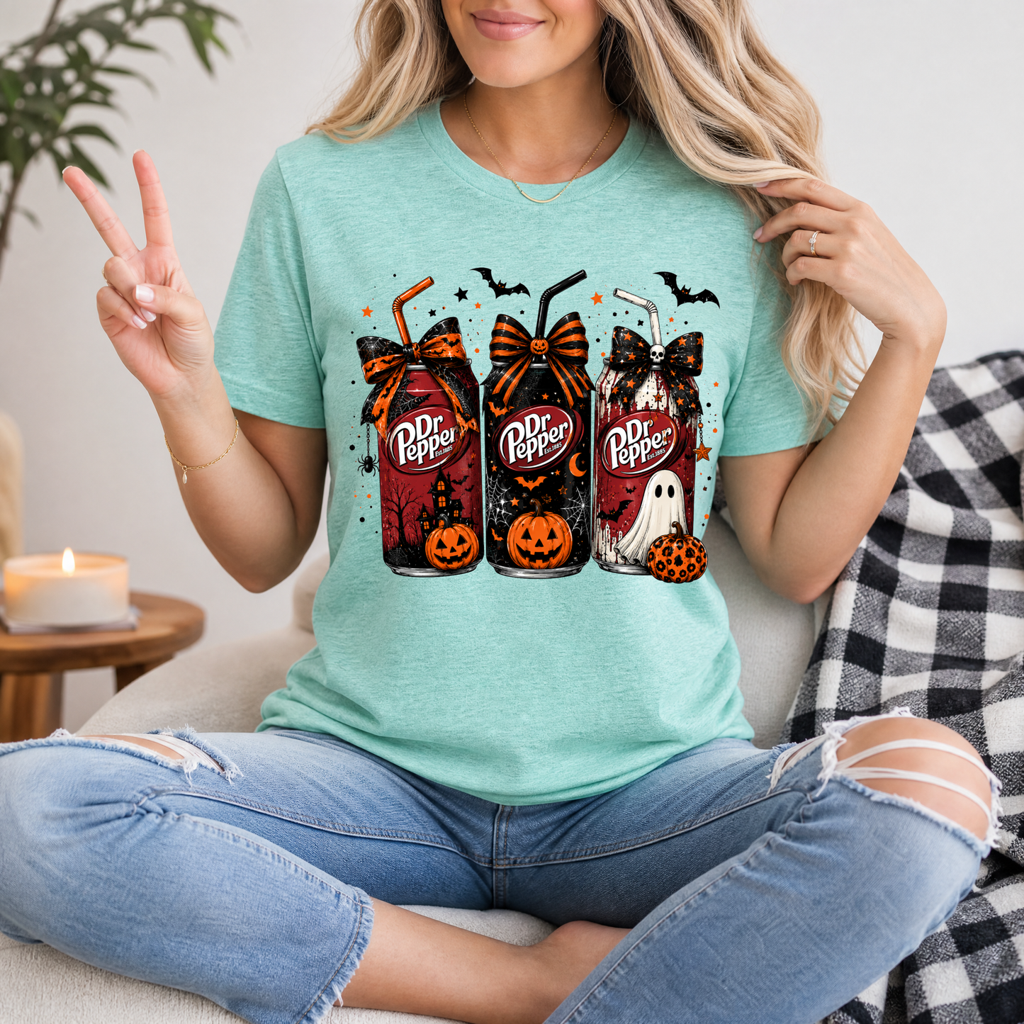 Halloween Soda Can Premium Graphic Tee