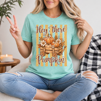 Hey There Pumpkin Cart Premium Graphic Tee
