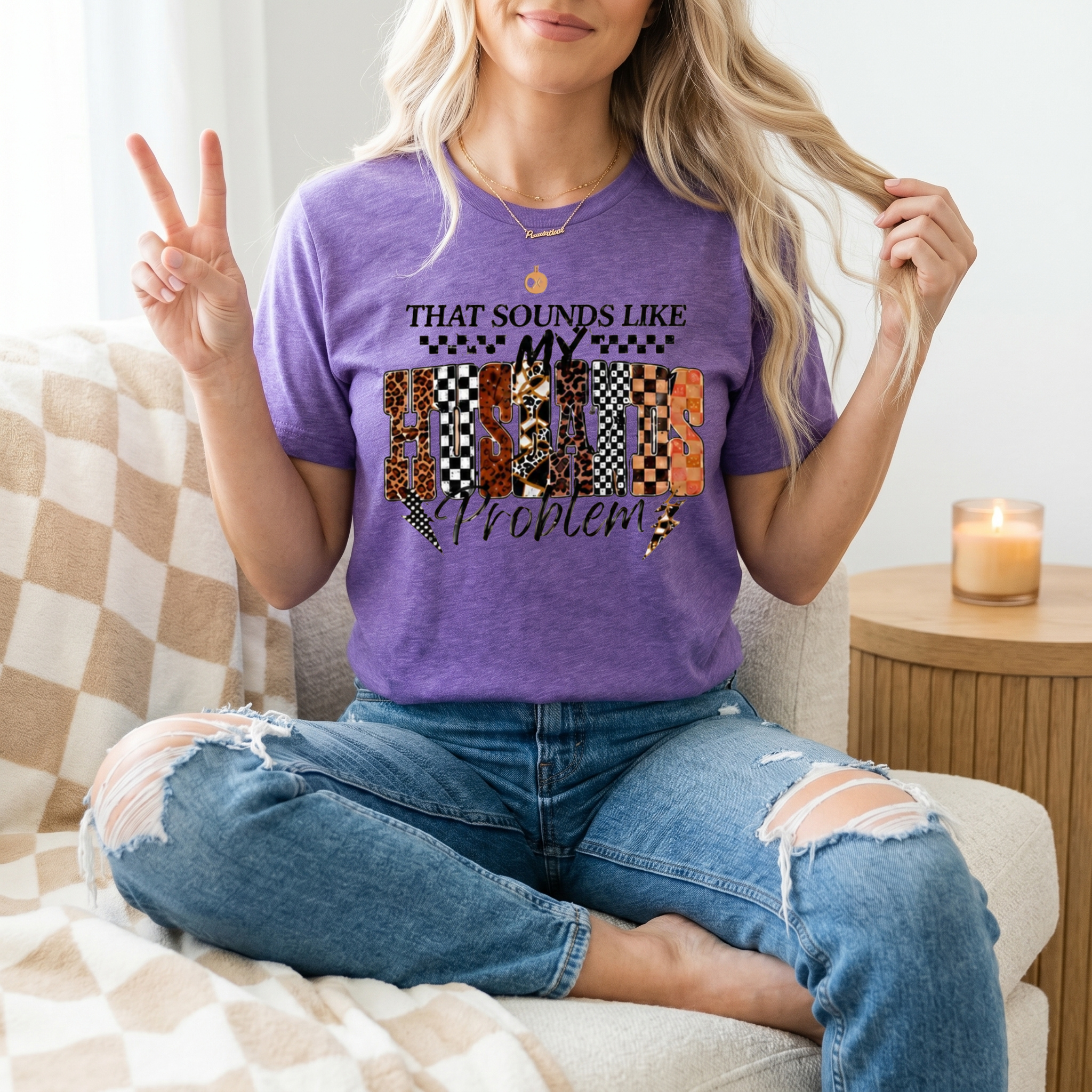 That Sounds Like My Husband's Problem Premium Graphic Tee