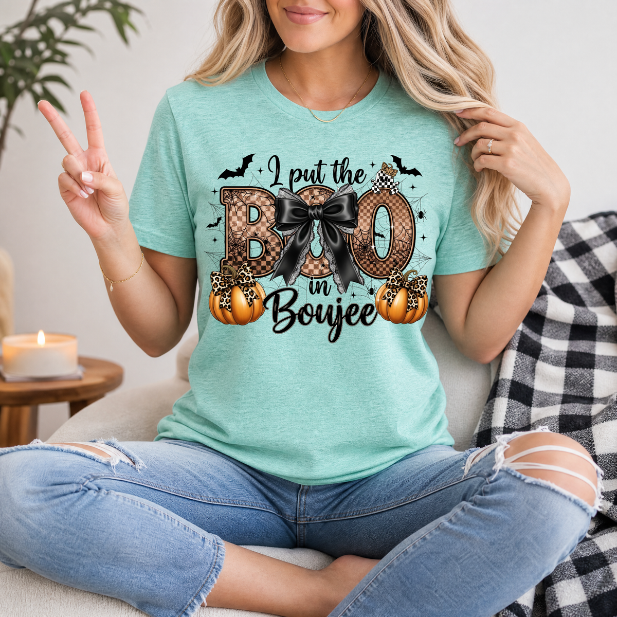 BOO in Boujee Premium Graphic Tee