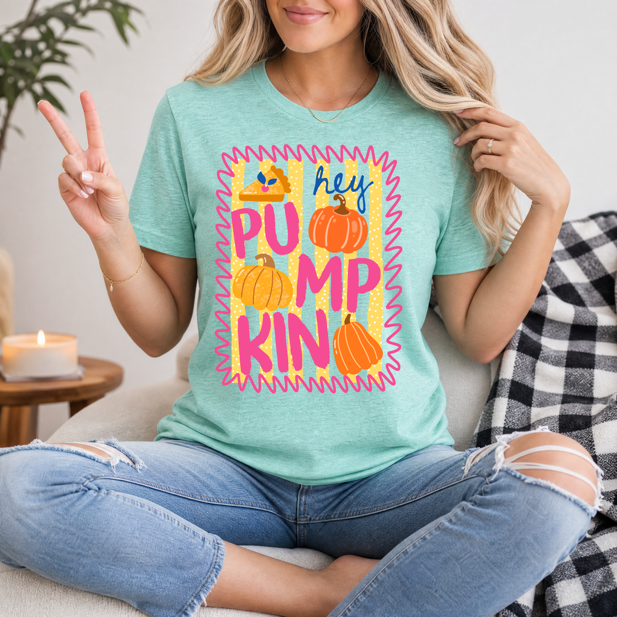 Hey Pumpkin Premium Graphic Tee