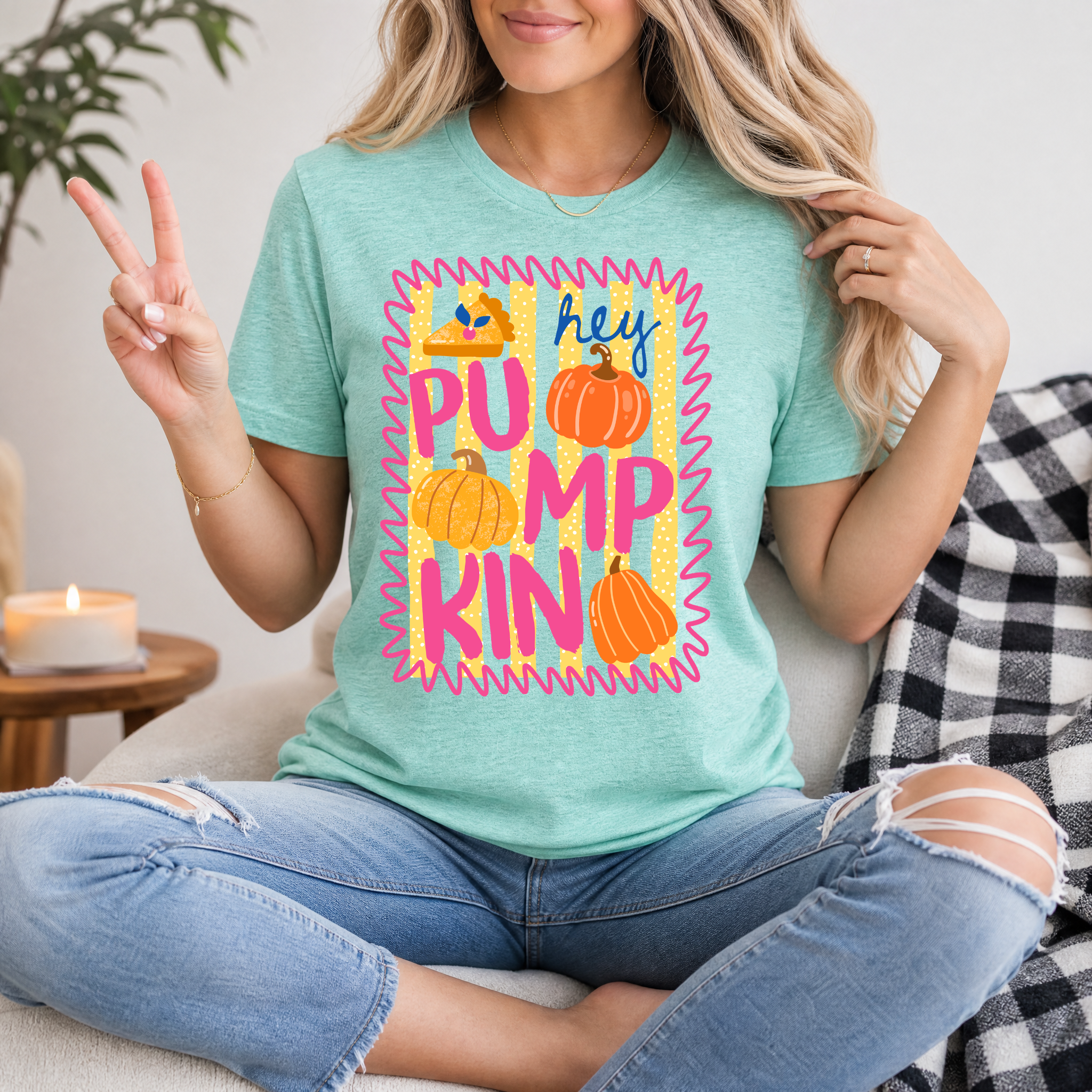 Hey Pumpkin Premium Graphic Tee
