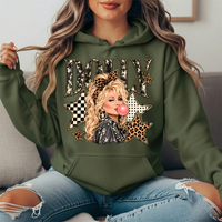 Dolly Bubblegum & Leopard Stars Graphic Hoodie