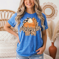 Just Here for the Pie Pumpkin Pie Graphic Tee