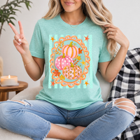 Autumn Pumpkin Glow Premium Graphic Tee