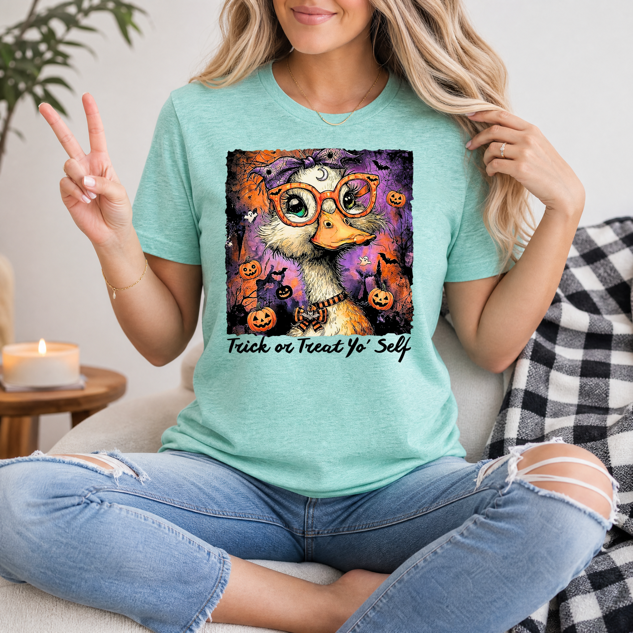 Trick or Treat Yo' Self Premium Graphic Tee