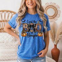 I Put the Boo in Boujee Halloween Graphic Tee