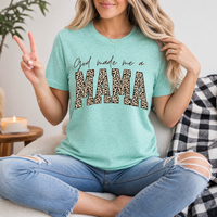 God Made Me A Momma Premium Graphic Tee