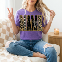 Mama Mixed Pattern Premium Graphic Tee