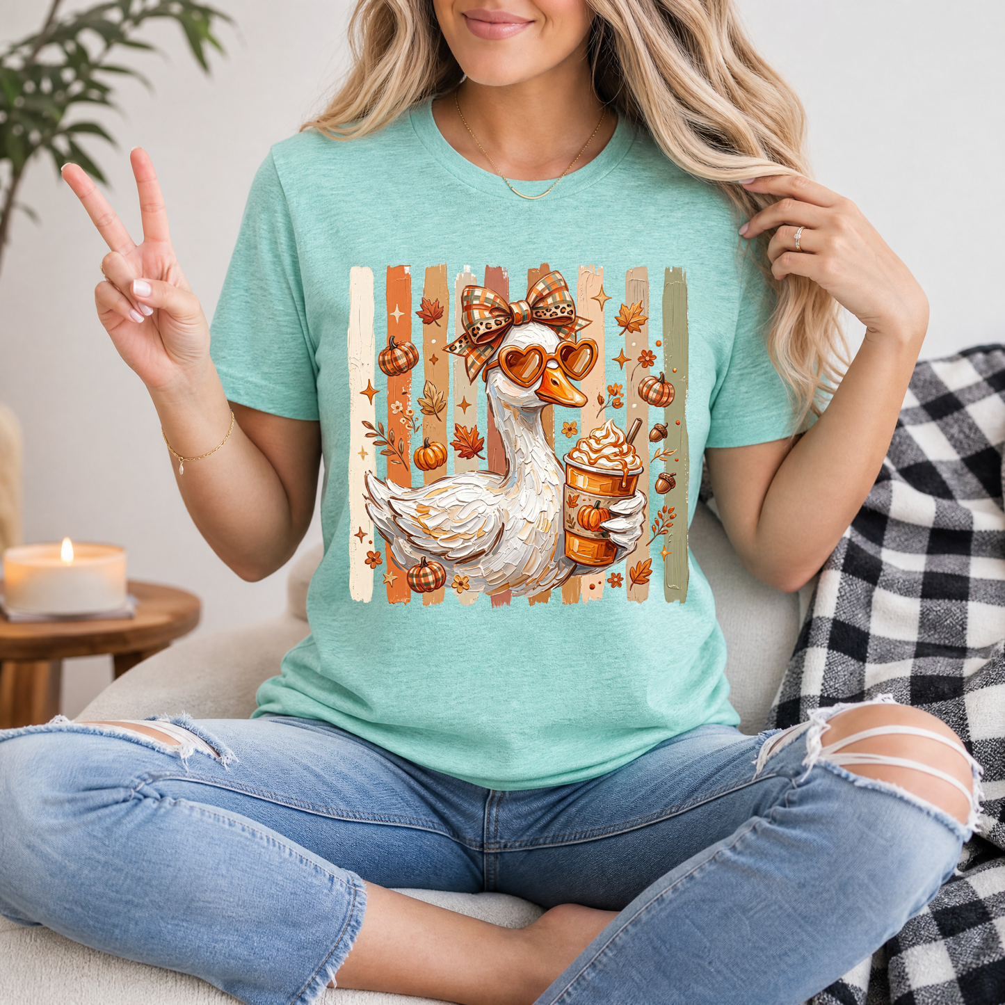 Pumpkin Spice Goose Premium Graphic Tee