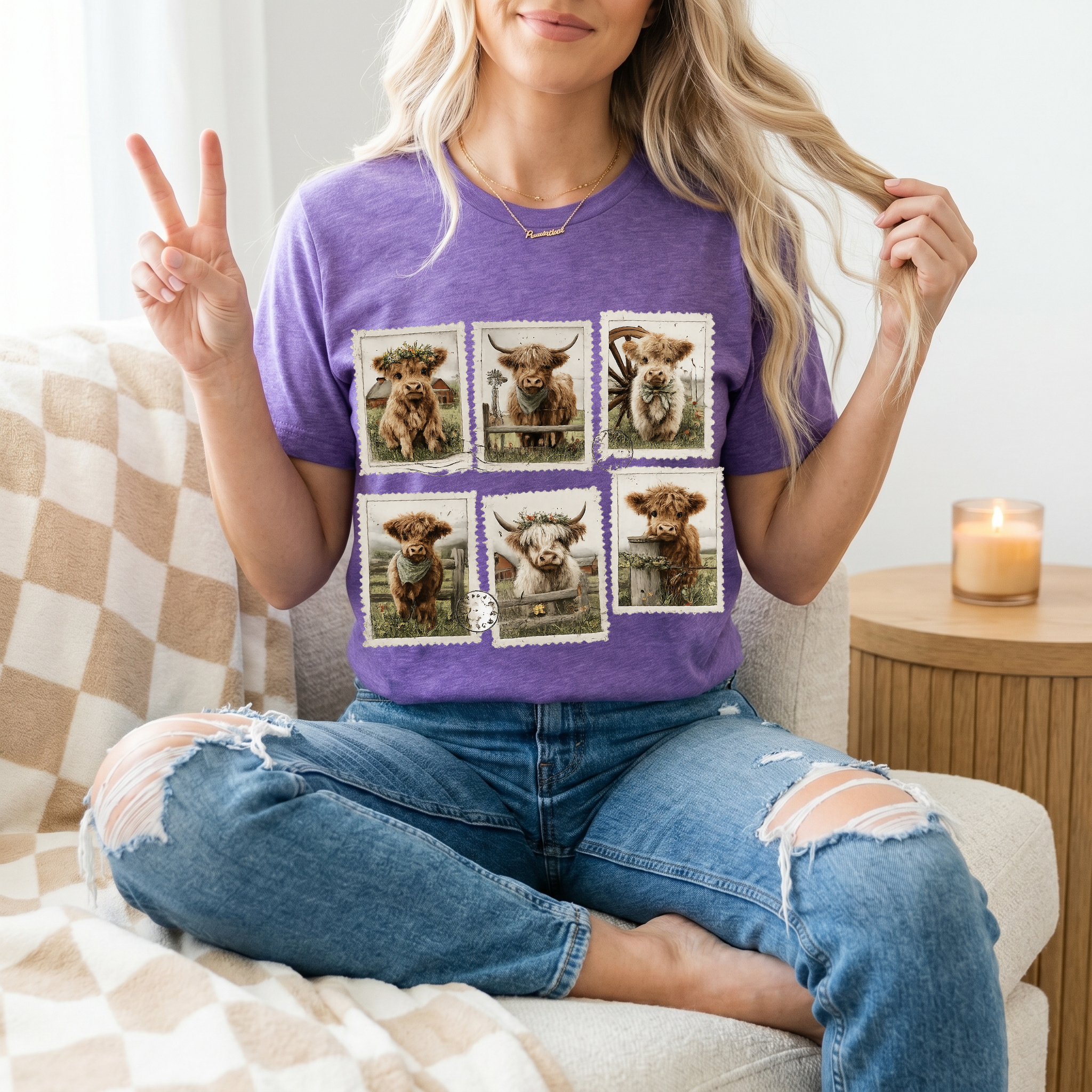 Highland Stamp Premium Graphic Tee