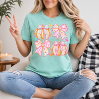 Pumpkin Bows Premium Graphic Tee