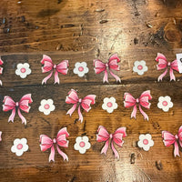 #850 40oz flowers and bows K's Krafty Barn