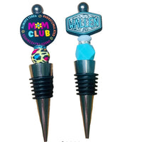 TIK-TOK Wine Stopper Customs/Live Claims🩷 K's Crafty Vibes Co.
