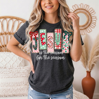 Jesus Is the Reason for the Season Christmas Graphic Tee