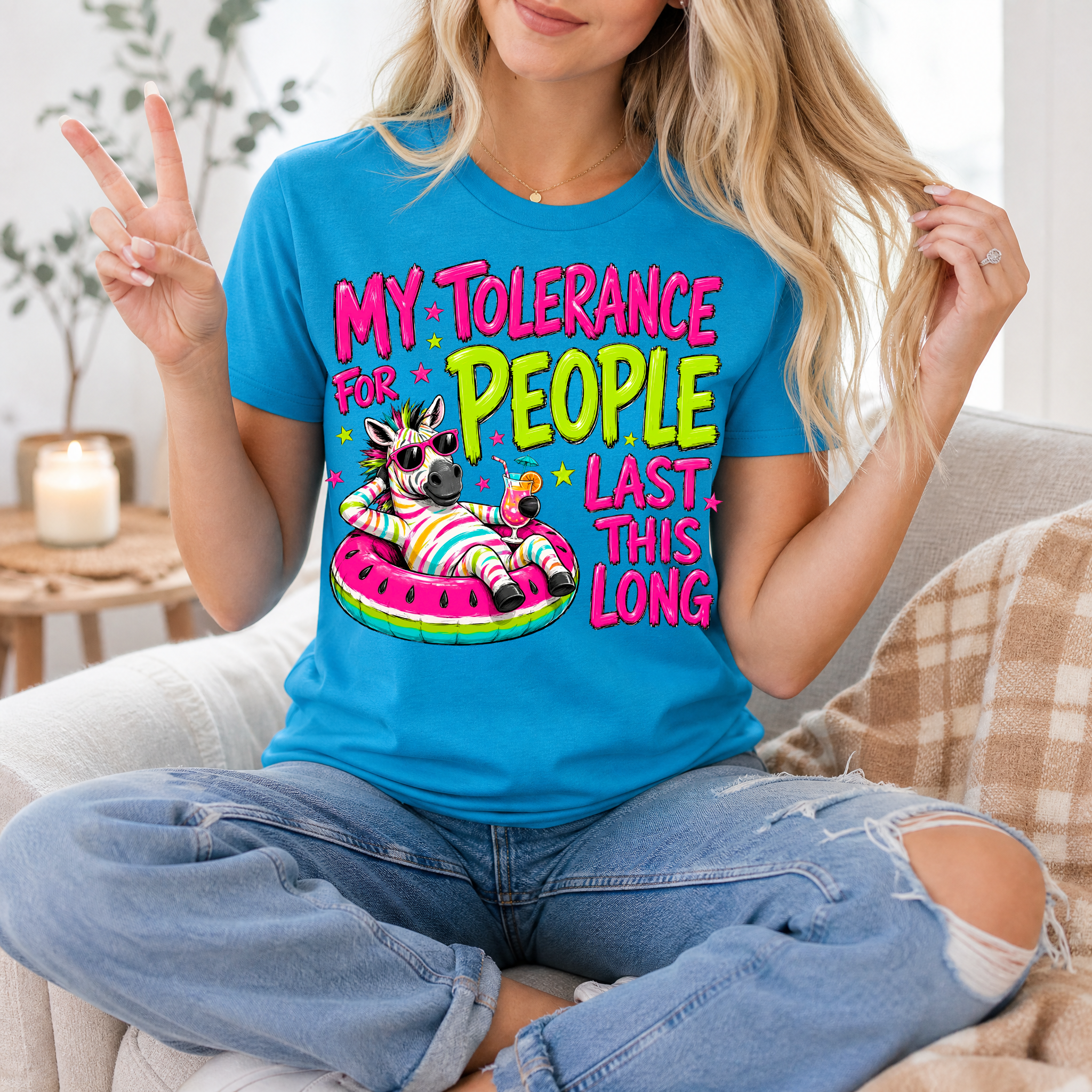 My Tolerance For People Premium Graphic Tee