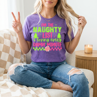 Naughty List Premium Graphic Tee