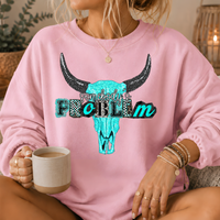 Somebody's Problem Longhorn Crewneck Sweatshirt