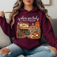 Where You Lead, I Will Follow Premium Hoodie Sweatshirt