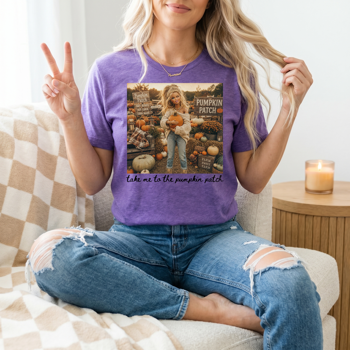 Take me to the Pumpkin Patch Premium Graphic Tee